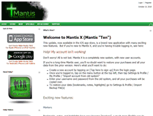 Tablet Screenshot of mantisbible.com